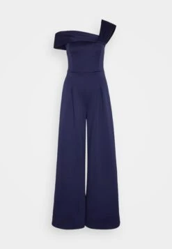 Wal G Delila Strap - Jumpsuit - Navy Blue -Wal G 013ad882b80e43bcae4ecfbfc2fde124