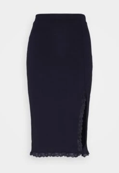 Wal G Kammi Midi Skirt - Kokerrok - Navy 10 Wal G Kammi Midi Skirt - Kokerrok - Navy -Wal G 05157c11b0524de891a77a415810b17b