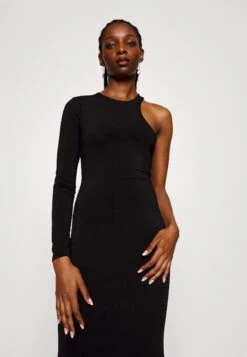 Mila Asymmetric- Maxi-Jurk - Black -Wal G 052c20f9a6714066b9139c42f538f832