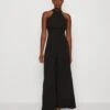 Wal G Leila Halter Neck Wide Leg - Jumpsuit - Black