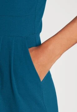 Wal G V Neck - Jumpsuit - Dark Teal Blue -Wal G 075686b5d75e4c369e3282cd0f5c981d