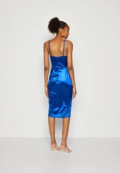 Wal G Saira Midi - Etui-Jurk - Electric Blue -Wal G 076a922adb91456ca809db9ff64be249