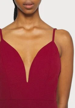 Wal G Vincent Skater Dress - Jerseyjurk - Wine -Wal G 08434ccccd8c4e42ac8bc1d99ead0dfc