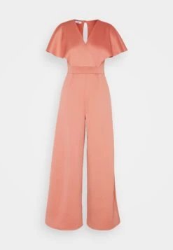 Wal G Wedding - Betty Wrap - Jumpsuit - Pink -Wal G 09bc8db3c0274c31a2484bd4ccd283cd