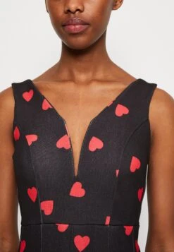 Wal G Valentines Elle Heart Skater - Jerseyjurk - Black/Red -Wal G 0c93ec769f47470897ccb56d46db76c4