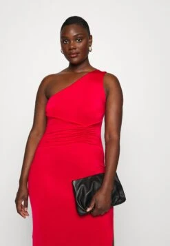 Layla One Shoulder- Galajurk - Red -Wal G 0e32f5aeaa904ba88f8a792565b24e11