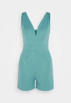 Wal G Cleo V Neck Playlist - Jumpsuit - Sage Green -Wal G 12dab47729c647048852e45171b4489d
