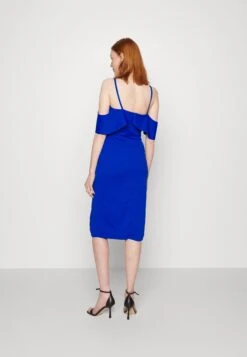 Wal G Belville Strappy Midi Dress - Cocktailjurk - Electric Blue -Wal G 14191c1e087e4d46b5d94cb798e30c4a