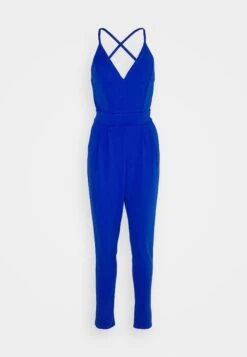Marsha Back Strappy- Jumpsuit - Electric Blue -Wal G 16c92bd3d1724a67afa307187d59ef2b