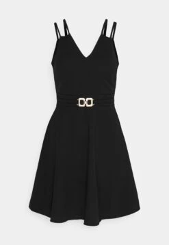 Wendy Buckle Skater - Cocktailjurk - Black -Wal G 1816b6f6726442a5a4cdfd7610e0cb57