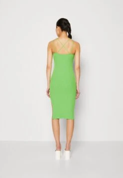 Wal G Cruise Collection Libby Strappy Midi Dress - Jerseyjurk - Leaf Green -Wal G 191aca3a2d374e959dcc4dabb17aa971