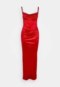 Wal G Sasha Maxi Dress - Galajurk - Red -Wal G 1ac123d907304296a9b69d32046e290b
