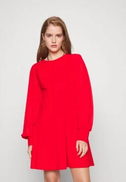 Kat Sleeve Dress - Cocktailjurk - Red