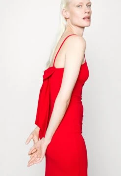 Jessi Bow Tie- Jurk - Red -Wal G 241c9a798e9a40ed830575a21b4c7e76