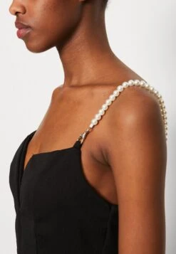 Wal G Valentines Valentina Midi - Jerseyjurk - Black -Wal G 27dd125d6af9487bb5c4c1692d63943f