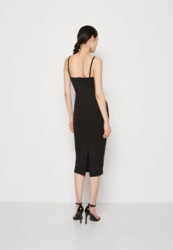 Wal G Kate Cut Out Midi - Jerseyjurk - Black -Wal G 2fc8773056634a0da5e8fd7e8b9129ee