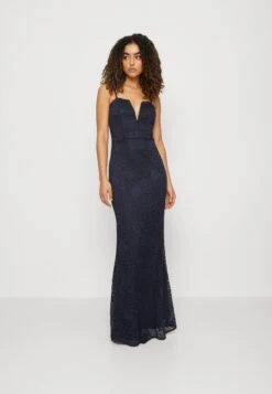 Wal G Tilly Maxi Dress - Galajurk - Navy Blue