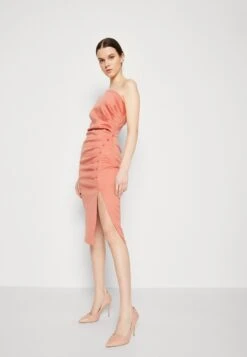 Wal G Wedding Marina Button Dress - Cocktailjurk - Pink -Wal G 30fdf034dc0e4789ad8f73bf8626c15e