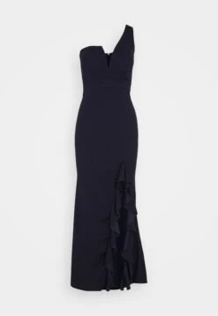 Wal G Soya One Shoulder Maxi Dress - Jerseyjurk - Navy Blue 10 Wal G Soya One Shoulder Maxi Dress - Jerseyjurk - Navy Blue -Wal G 322af214efb444fc98c1edd03b4a959f