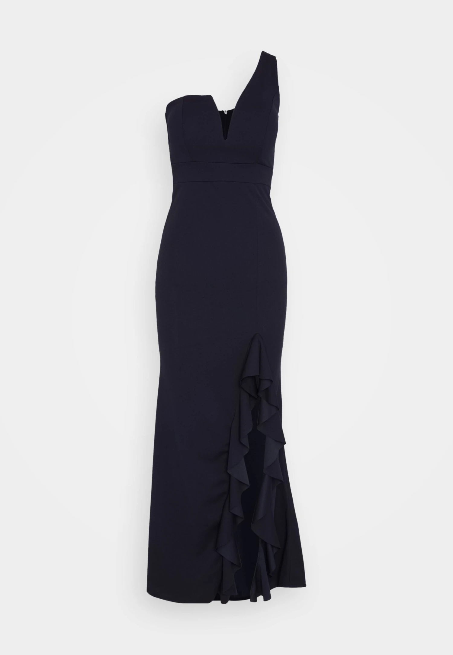 Wal G Soya One Shoulder Maxi Dress - Jerseyjurk - Navy Blue 5 Wal G Soya One Shoulder Maxi Dress - Jerseyjurk - Navy Blue - Afbeelding 5
