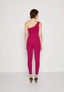 Wal G Rosalita One Shoulder - Jumpsuit - Raspberry -Wal G 3c784c5d085f41199a094170e44f2e20
