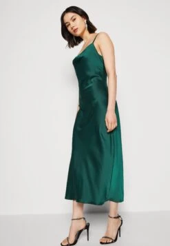 Wal G Cara Cowl Neck Midi - Cocktailjurk - Forest Green -Wal G 422b796844b2411988c012538e0a9f50