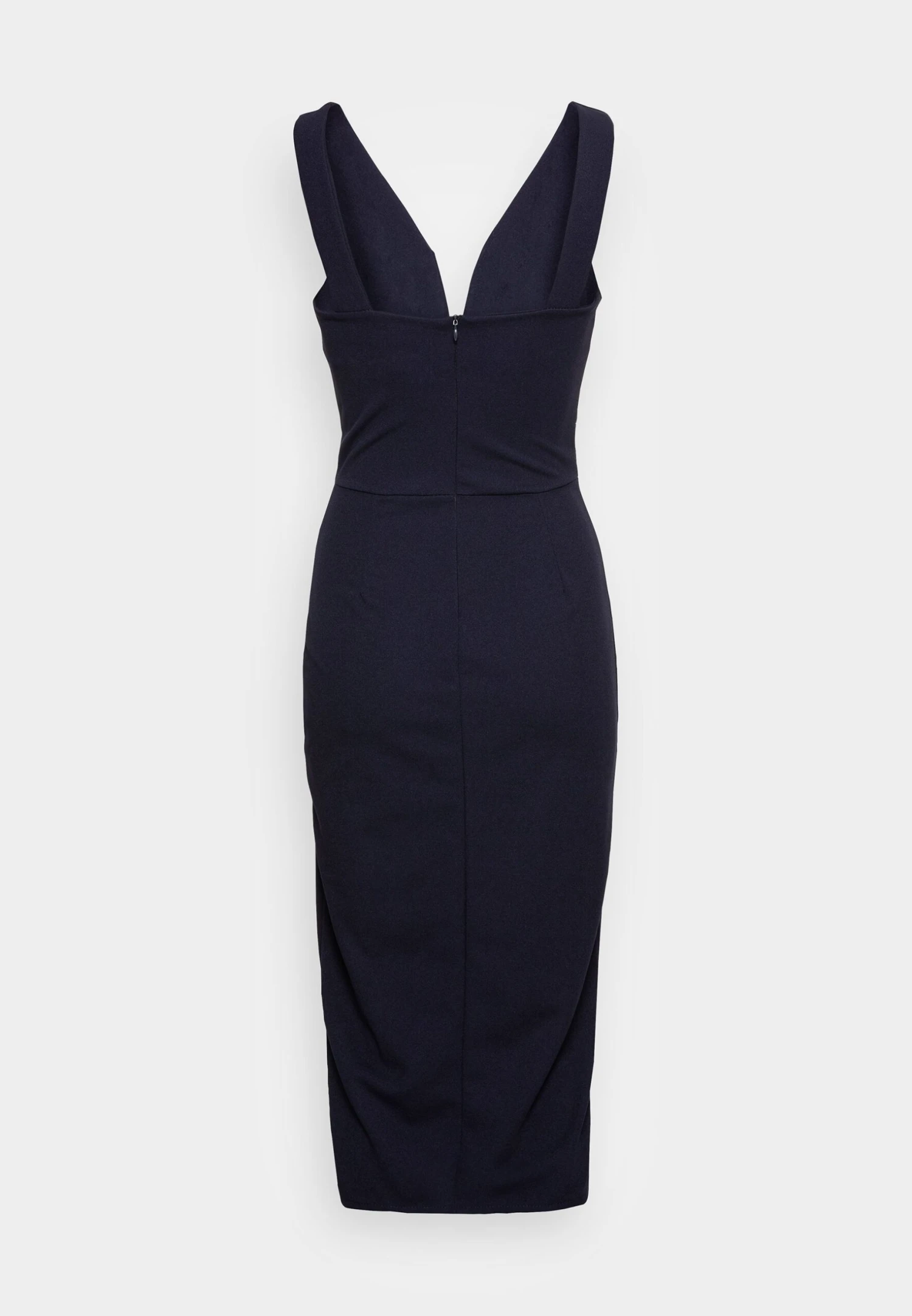 V Neck Midi - Jerseyjurk - Navy Blue 2 V Neck Midi - Jerseyjurk - Navy Blue - Afbeelding 2