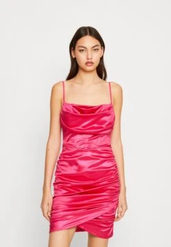 Wal G Max Corset Mini - Cocktailjurk - Fuchsia