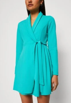 Wal G Pam Wrap Dress - Jerseyjurk - Mint -Wal G 455eae2723c34ee980d68fea5ce173c9