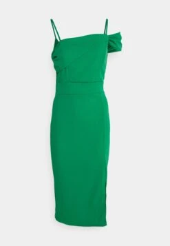 Wal G Revra One Shoulder Midi Dress - Cocktailjurk - Leaf Green -Wal G 4723a4d61d4f4c5cbab1880ea80c5ac8