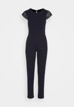 Wal G Sarah Lace - Jumpsuit - Navy Blue -Wal G 4a69ace0b7f6434183322552b6d9cc3c