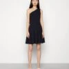 Wal G Janine Skater Dress - Jerseyjurk - Navy Blue