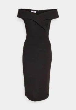 Wal G Zara Midi Dress - Cocktailjurk - Black -Wal G 56437cd8498649dd8e82f4ceb7d2ed77
