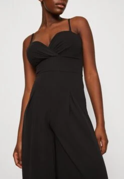 Wal G Thea Wide Leg - Jumpsuit - Black -Wal G 56e6538b60aa4d33804c8f65b22011d8