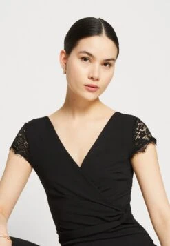 Wal G Cecillian V Neck - Jumpsuit - Black -Wal G 57c0ede507ef44039128ad45f2c1076b