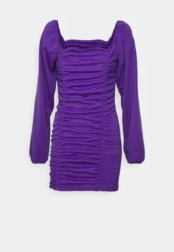 Wal G Bianca Rouched Mini - Cocktailjurk - Purple -Wal G 5bdd3cf383bc4f4cafd221d2b2d7f664