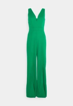 Steven Front Slit - Jumpsuit - Leaf Green -Wal G 659170c13f90419d903de04df90571b3