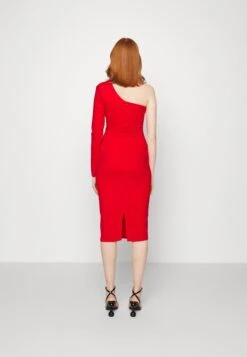 Wal G Lacey Midi Dress - Cocktailjurk - Red -Wal G 680fa12dd2f44afabfe4fcc0384c02f8