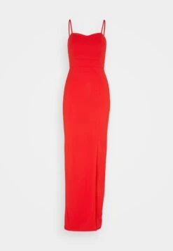 Wal G Jeane Strappy Maxi - Jerseyjurk - Red -Wal G 69ccf5a425f9488f9c69f8979a6abafc