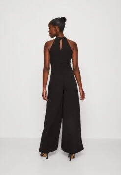 Wal G Leila Halter Neck Wide Leg - Jumpsuit - Black -Wal G 7038d85dc5294e9e8e706306989243ed