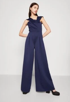 Wal G Delila Strap - Jumpsuit - Navy Blue -Wal G 72ec771b08814e3d9504375497b4eb95