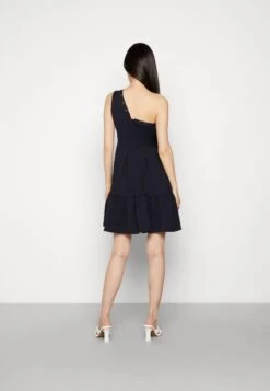 Wal G Janine Skater Dress - Jerseyjurk - Navy Blue -Wal G 746713095d5b411282b034acb096d845