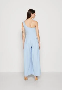 Wal G Sasha Pleated Pant - Jumpsuit - Sky Blue -Wal G 74f96e82d3dc4bb28b0399d12902f98f