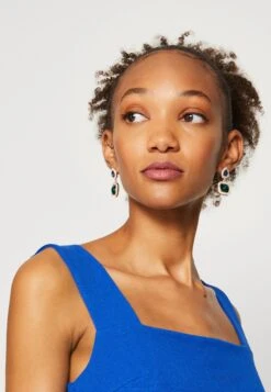 Wal G Jumina Buckle Midi - Jerseyjurk - Electric Blue -Wal G 75706c9178d44a51bf9f79aa7b0fc0aa