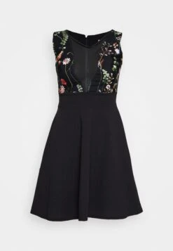 Wal G Skater Dress - Cocktailjurk - Black/Red -Wal G 76b8bc3094204977a5ec7e84adab47ce