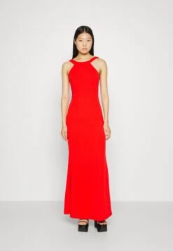 Wal G Sacha Frill Dress - Galajurk - Red