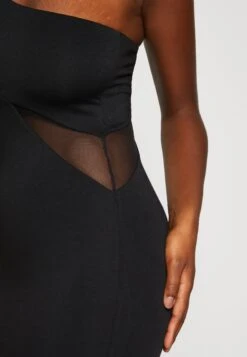 Wal G Zakera Contrast Midi Dress - Jerseyjurk - Black 11 Wal G Zakera Contrast Midi Dress - Jerseyjurk - Black -Wal G 7c9f429ad0a64db5a068616dea8cc7f5