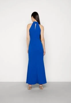 Wal G Halter Neck Maxi Dress - Galajurk - Electric Blue -Wal G 86e926ac47d947a2a473aa006c2b7172