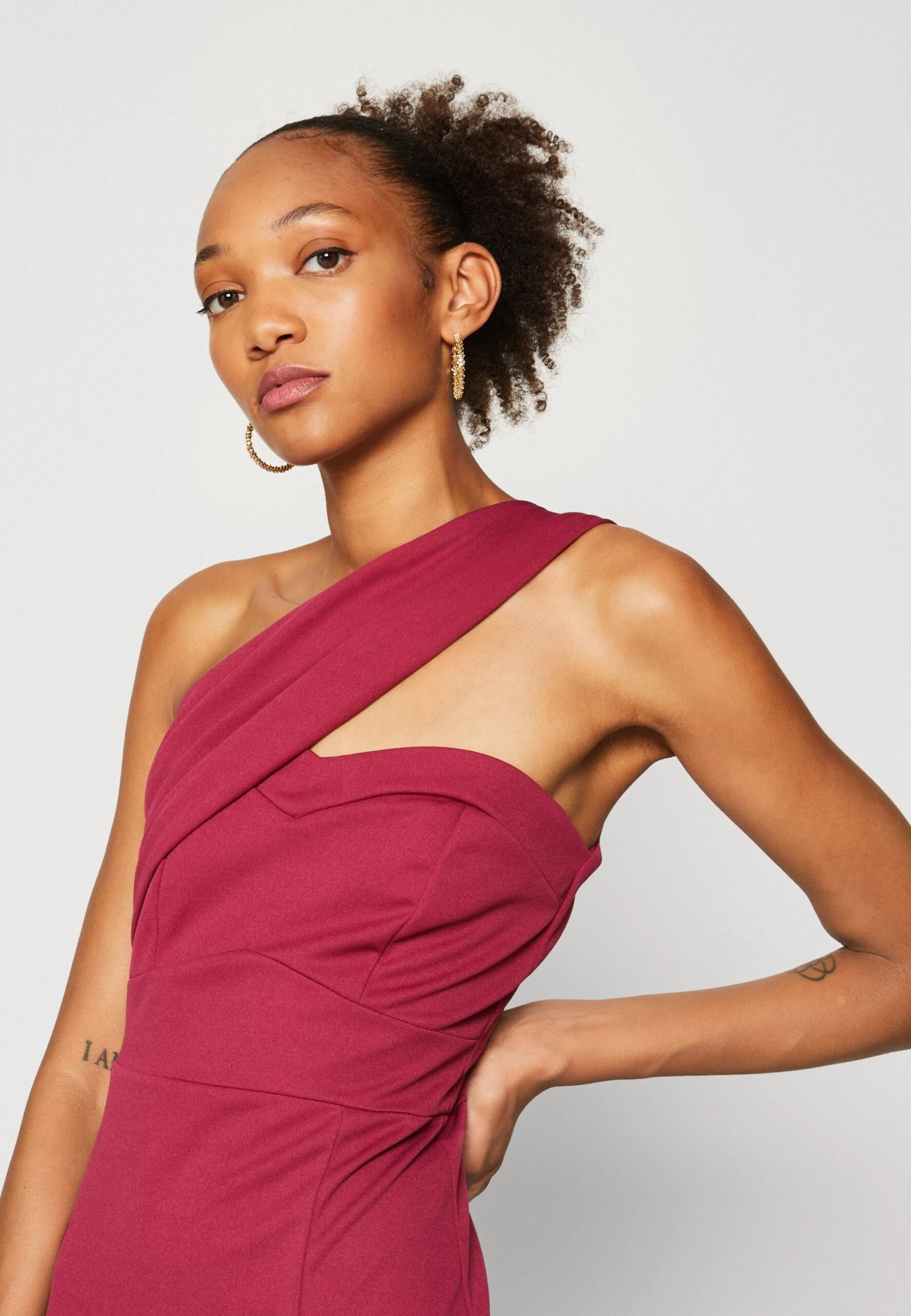 Wal G Candice Strap- Galajurk - Magenta 4 Wal G Candice Strap- Galajurk - Magenta - Afbeelding 4