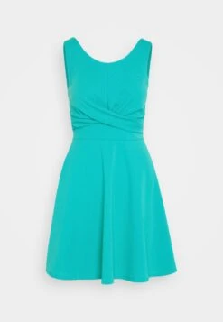 Wal G Jaqueline Skater Dress - Jerseyjurk - Tiffany Blue -Wal G 8eadb287c33d4a3e84018313c065e7fa